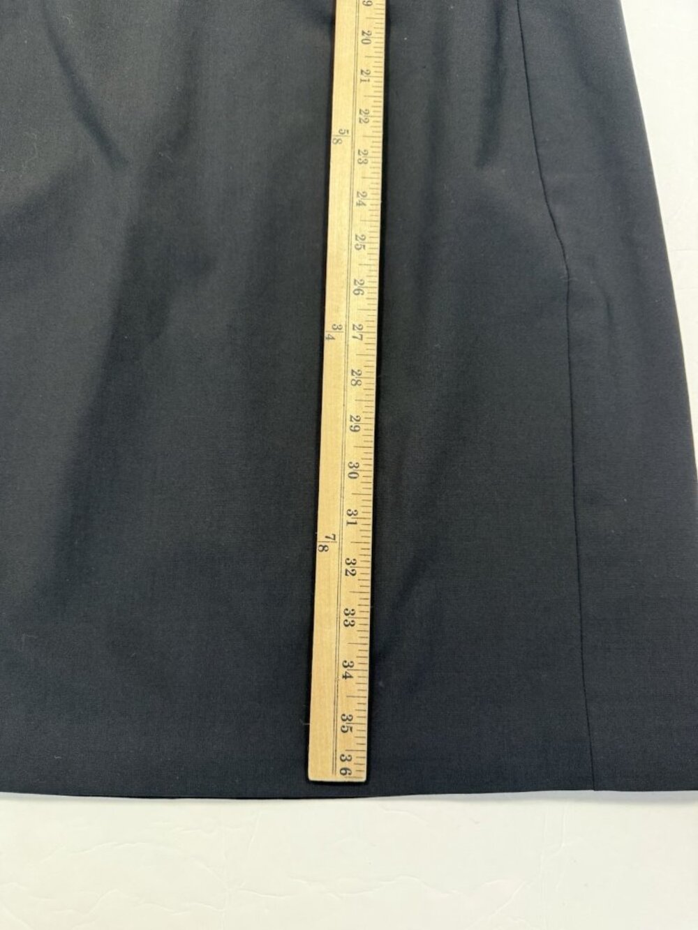 Quince Women Italian Wool Sleeveless Dress Black Basic 12 3D Wool Office - Picture 9 of 10